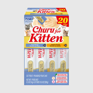 All Available: INABA Churu Kitten Tuna & Chicken Variety Box Cat Treats