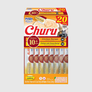INABA Churu Senior 10+ Chicken Variety Box Cat Treats