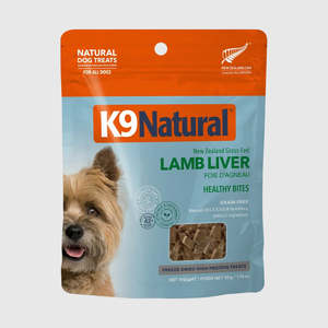 K9 Natural Lamb Liver Healthy Bites Freeze Dried Dog Treats
