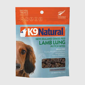 K9 Natural Lamb Lung Protein Bites Freeze Dried Dog Treats