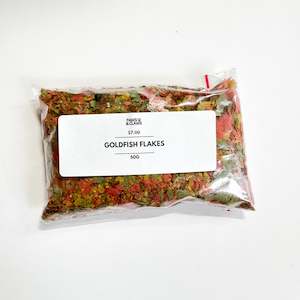 Fish Food: Goldfish Flakes 50g