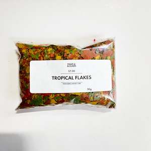 Fish Food: Tropical Fish Flakes 50g