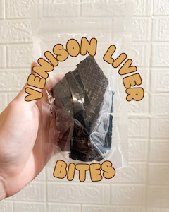 Dog Treats: Venison Liver Bites