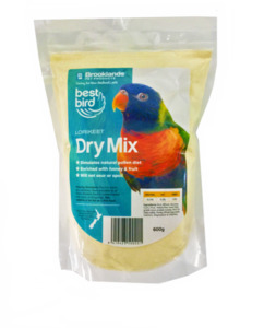 Bird Feed: Brooklands Lorikeet Dry Mix