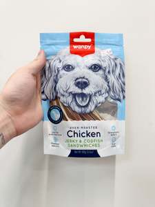 Dogs: Wanpy Chicken Jerky & Codfish Sandwiches