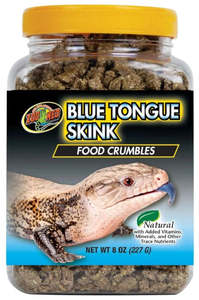 Reptiles: Zoo Med Blue Tongue Skink Food Crumbles