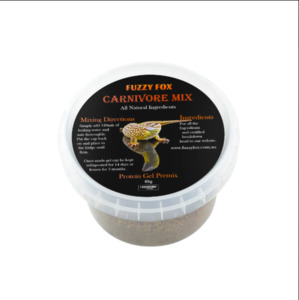 Reptiles: Fuzzy Fox Carnivore Mix for reptiles