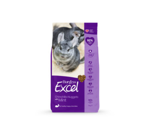 Rabbit Guinea Pig Food: Excel Chinchilla Food 1.5kg