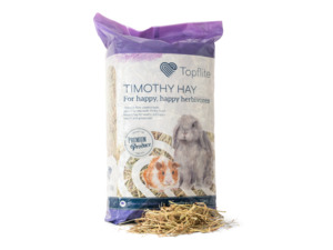 Rabbit Guinea Pig Food: Topflite Timothy Hay 1.5KG