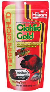 Fish Food: Hikari Cichlid Gold Large Pellet 250g