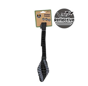 Dog Toys: BLITZ BRAIDED  TORPEDO GREY