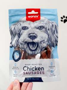Dogs: Wanpy Chicken Sausages
