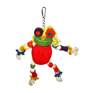 Birds: A&E The Silly Wooden Frog 30cm