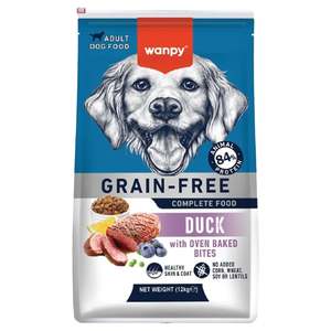 Dogs: Wanpy Grainfree Dog Duck Recipe 12KG