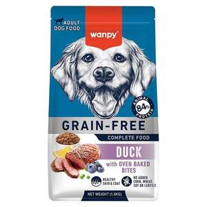Wanpy Grainfree Dog Duck Recipe 1.5KG
