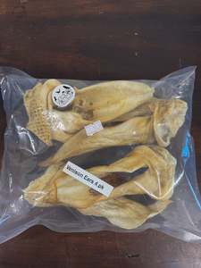 Dogs: Air-Dried Venison Ears 4Pk