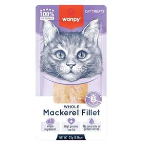 Cats: Wanpy Cat Pure Mackerel Fillet