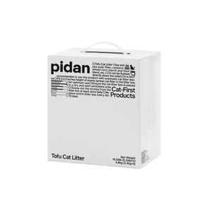 Pidan: PIDAN Tofu Cat Litter 2.4kg x 2 Bags / 4.8kg Box