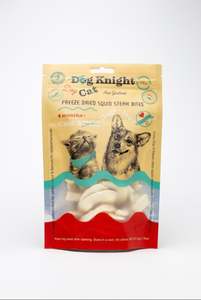 New: Dog Knight Freeze Dried Squid Ring 50g