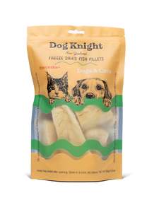 New: Dog Knight Freeze Dried Ling Fish Fillets 100g