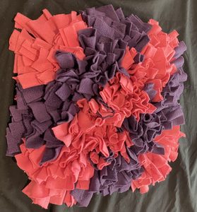 Products: Pink & Purple Diagonal Stripe Snuffle Mat