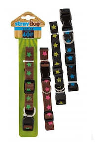 Pet Accessories: Dog Collar Printed Small 15mm