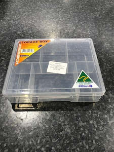 Hardware: Storage Box Fischer 6 Compartment Small 195x158x48