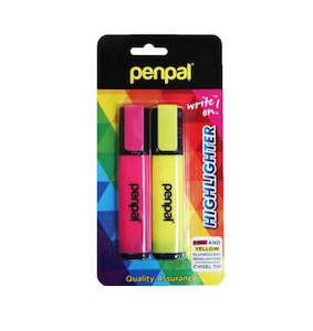 Arts Crafts: Penpal Highlighters 2pk