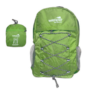 Camping: Packable Backpack - Green