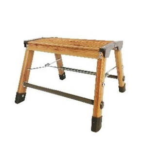Step Stools: Single Step Stool - Wood Grain