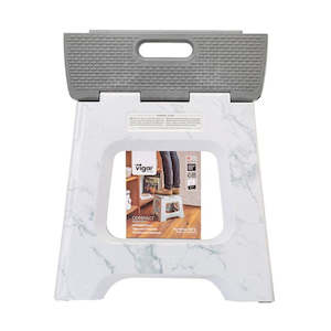 Step Stools: Vigar Compact Marble Foldable Stool, 32cm (150kg)