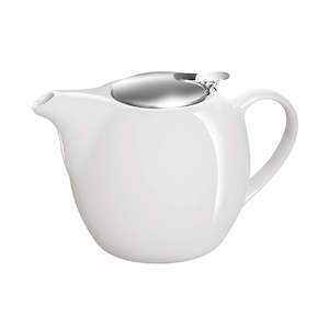 Teapots: Avanti Camelia Teapot - 750ml - Pure White