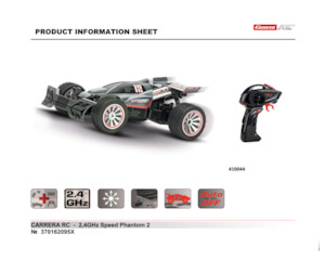 Carrera Car Collection: RC Speed Phantom 2