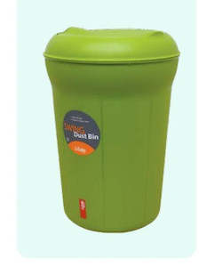 Rubbish Bins: 11L Idee Swing Dust Bin -  Green