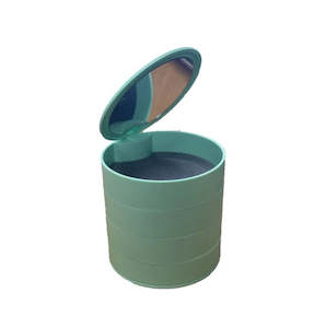 Stationary: Rotating Round Jewellery box - 4 Tier