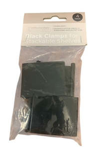 Clamps 4pcs For Stackable Shelves