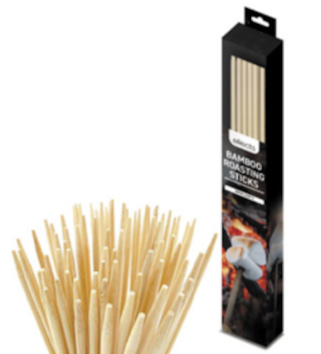 Camping: Effects Bamboo Roasting Sticks 1M 20pk