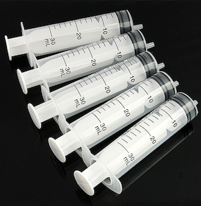 First Aid: Transparent Syringe, 30ml