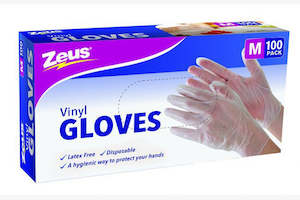 Gloves Disposable Med 100pk