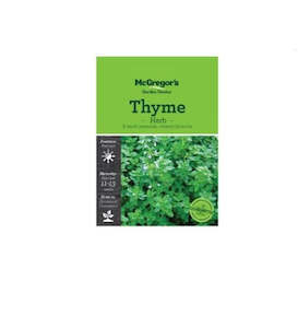 Mcgregors: Herb Seeds, McGregor's, Thyme