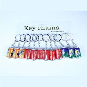 Toys: Key Chain Mini Coke/Sprite/Fanta Can