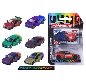 Majorette Colour Changers Cars
