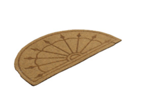 Kirkcaldy Indoor Mat 1/2 Round