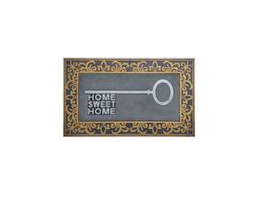Door Mats: Painted Rubber Mat, Home Sweet Home (450mm x 750mm)