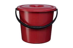 Buckets: Bucket or Pail 23Lt  With Lid