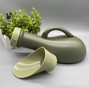 Bathroom: Urine Bottle 1000ml Unisex - Khaki