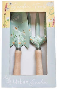 Garden: Bee Meadow Garden Tools 29cm Set of 2