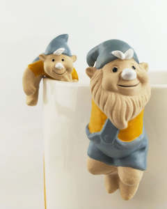 Garden: Gnome Pot Hanger 8cm Set of 2