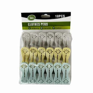 18pcs Cloth Pegs Set
