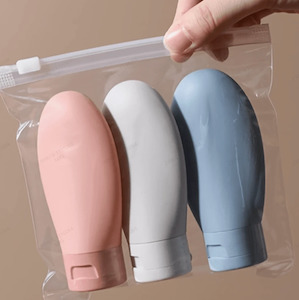 3pc Travel Bottle Set In Bag
